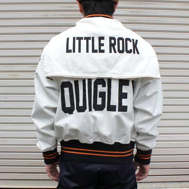 QUIGLEY / COTTON HOOD VARSITY JACKET #21A]QGY5004(3)