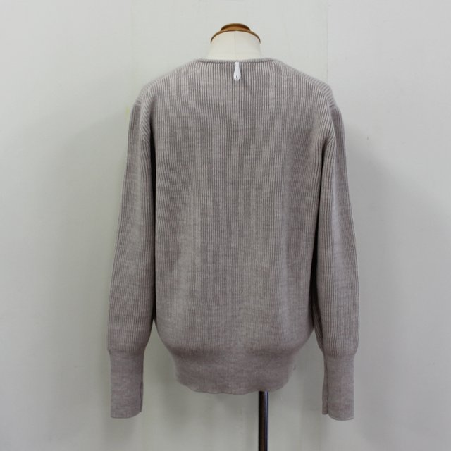 SUS-SOUS (シュス)/ BOATNECK KNIT -SAND- #06-SS02315(3)