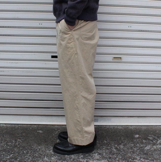 【2022 SS】holk (ホーク)/ fatigue pants -khaki- #holk-016(3)