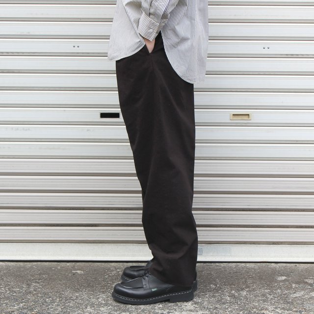 【極美品】HEUGN GEORGE 2PLEATED TROUSERS