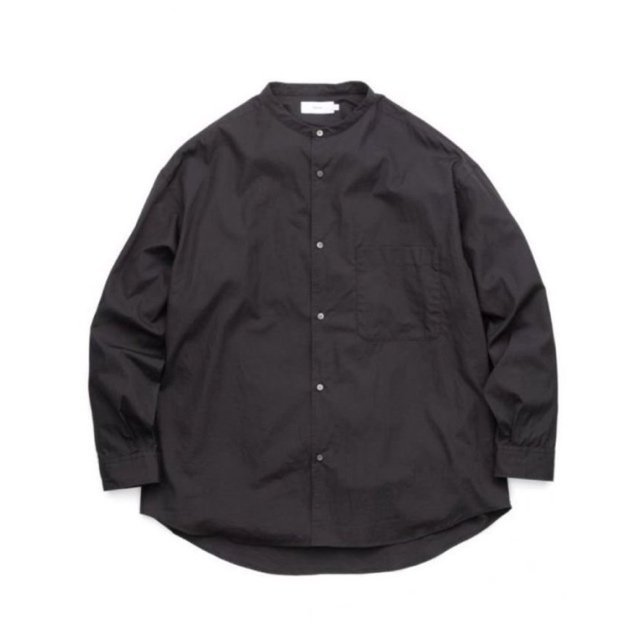 Graphpaper (グラフペーパー)/ BROAD OVERSIZED L/S BAND COLLAR SHIRT -6Color- #GM223-50062B(3)