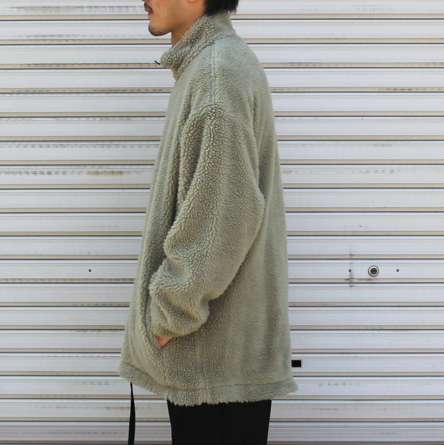 stein(シュタイン)/ WOOL BOA ZIP LONG JACKET -2COLOR- #ST418