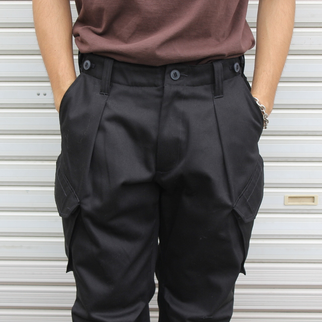 MARKAWARE(マーカウェア)/ROYAL NAVY TROUSERS COMBAT ‐BLACK‐ #A22C