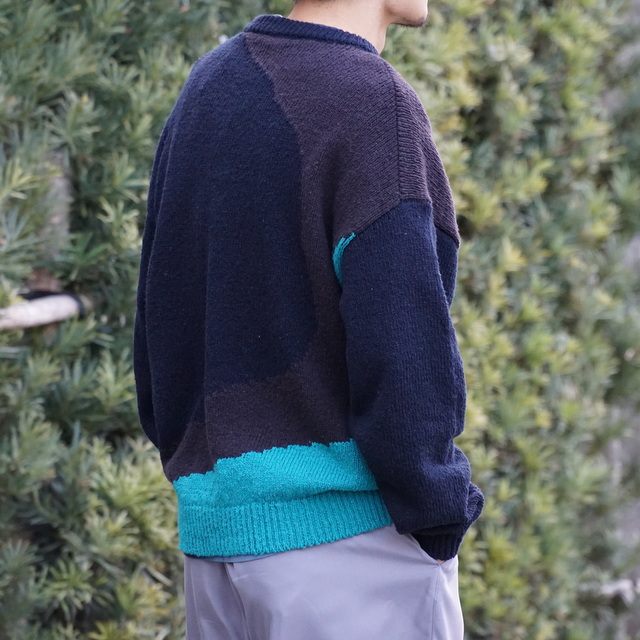 YOKE(ヨーク)/Intarsia Cotton Sweater #YK23SS0491S(3)