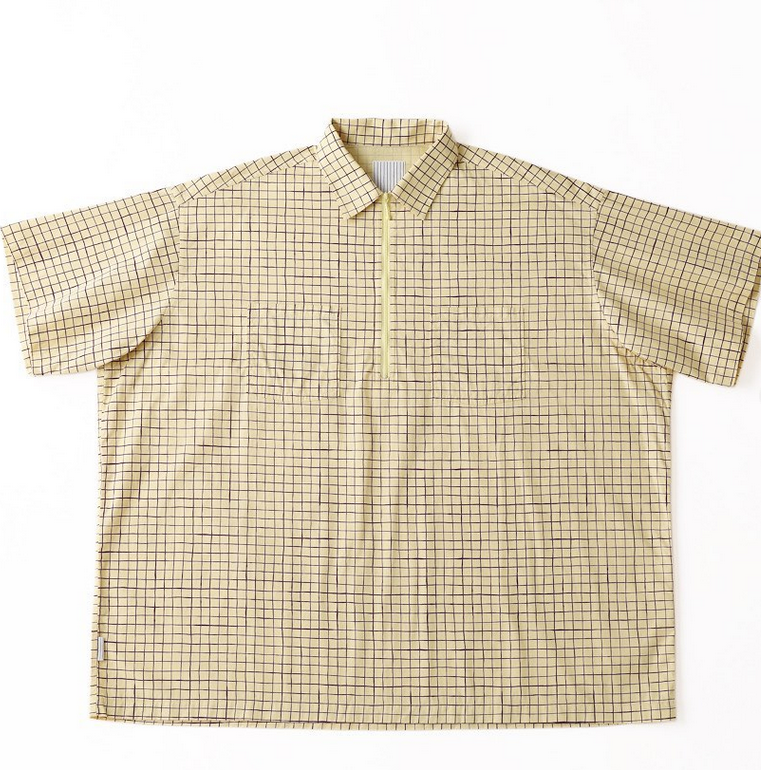 【30%OFF】S.F.C (ストライプス フォー クリエイティブ)/HALF ZIP GINGHAM STRIPES SHIRT -3COLOR- #SFCSS23S05(3)