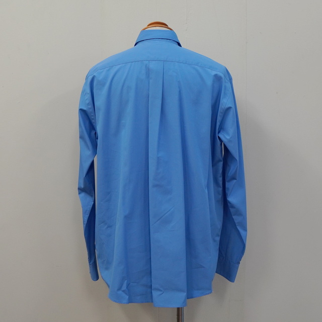 【23AW】Graphpaper (グラフペーパー)/ High Count Regular Collar Round Cut Shirts -BLUE- #GM233-50032B(3)