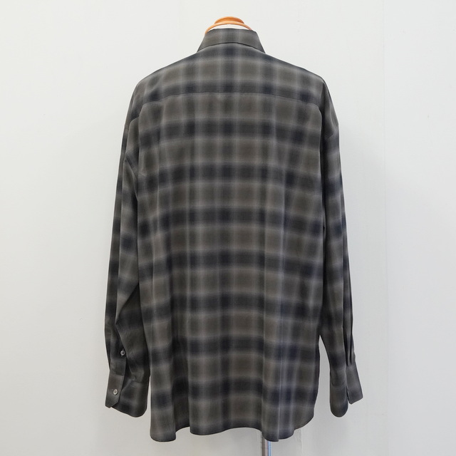 stein(シュタイン)/ Oversized Down Pat Shirt -KHAKI OMBRE- #ST718(3)