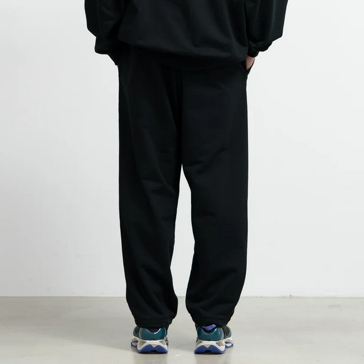 y24AWzGraphpaper (Oty[p[)/ ULTRA COMPACT TERRY SWEAT PANTS -BLACK- #GM243-70142(3)