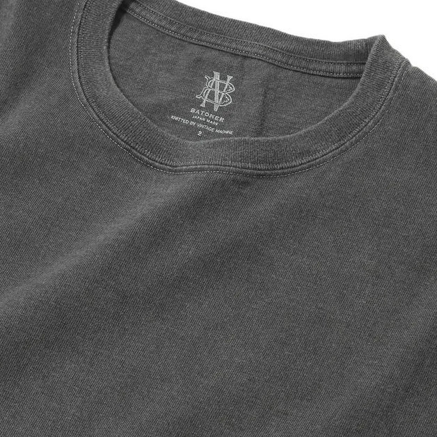BATONER(ogi\)/ MERIYASU T-SHIRT FADE COLOR-FADE BLACK-#BN-25SM-070(3)