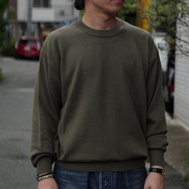 y25AWzHERILL(w)/ Golden cash Pullover -NATURAL,KHAKI,BLACK- #25-080-HL805030(3)