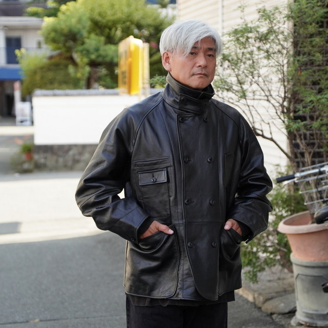 y25AWzCCU(V[V[[)/ COVERALL -BLACK- #SH-61-C-COW-4(3)