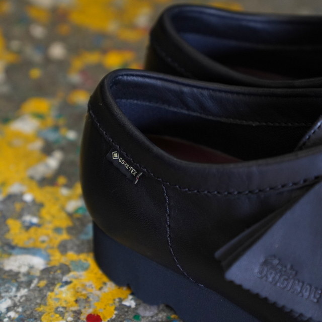 CLARKS(N[NX)/Wallabee GTX -BLACK- #129826183074(3)