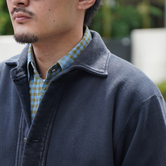 y25AWz A.PRESSE(A vbZ)/ Vintage Sweat Cardigan -BLACK- #25AAP-05-08(3)