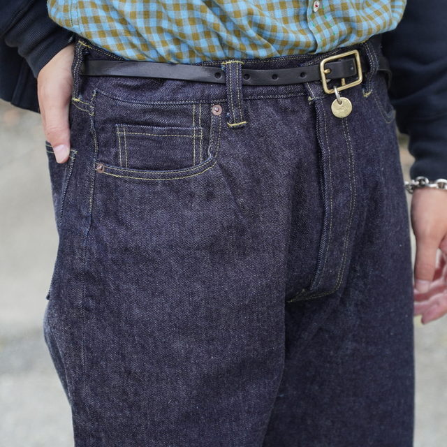 y26SSzA.PRESSE(A vbZ)/ Washed Denim Wide Pants -INDIGO- #AP-4001(3)