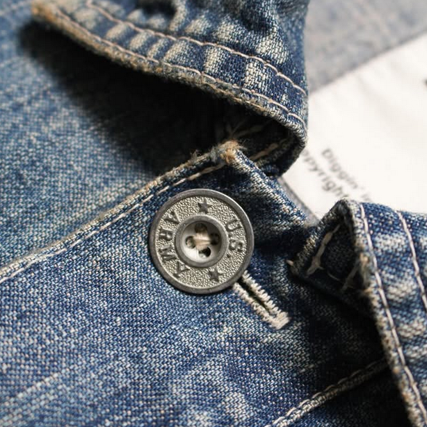 BOWWOW(oEE)/US ARMY M-35 DENIM JACKET AGED -AGED INDIGO- #BW252-UA3DJ(3)