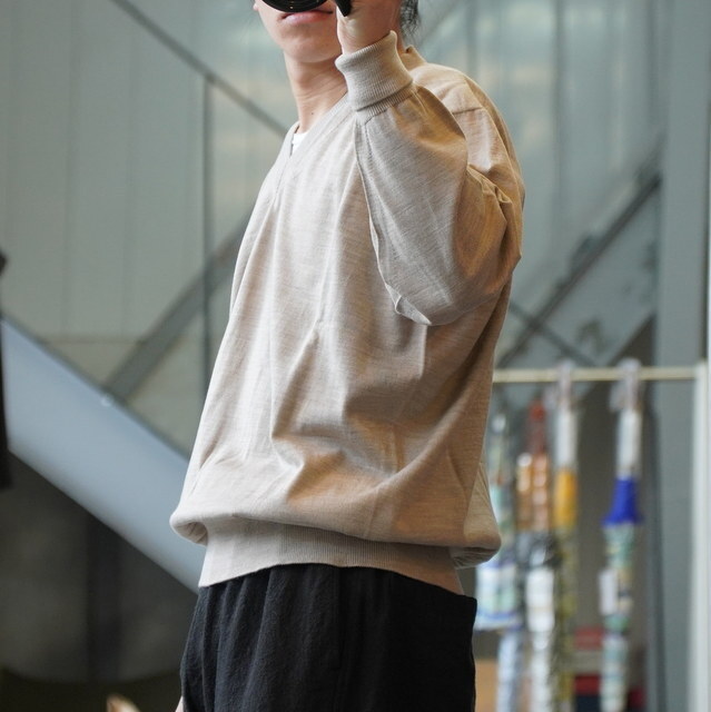  Olde H&Daughter(I[hGC`Ahh[^[)/ BASIC WOOL V P/O -2color- #BK093(3)