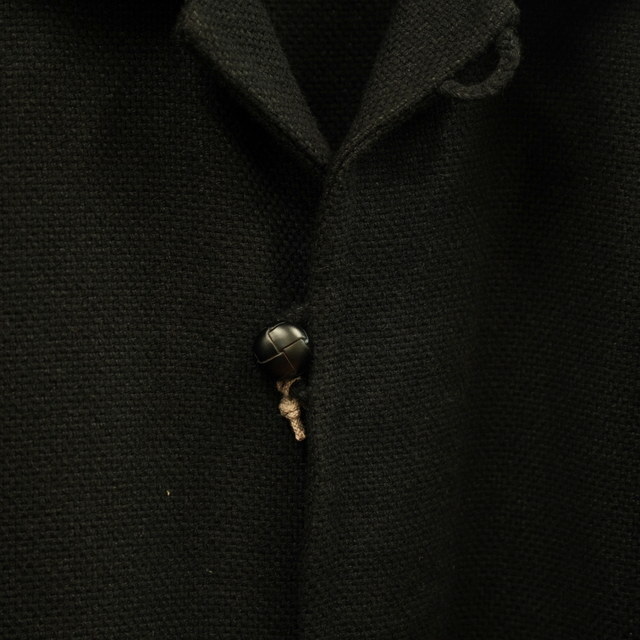 y25AWzHERILL(w)/ Cashmere linenmat Chimayo Jacket -Black- #25-011-HL-8210-30(3)