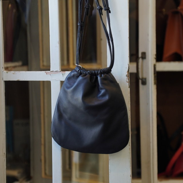 y25AWzCCU(V[V[[)/ DRAWSTRING BAG -BLACK- #BG-32-C-SHEEP-4(3)