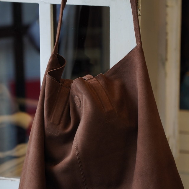 y25AWzMorphee(tF) / 3WAY LARGE TOTE (OIL SUEDE) -COFFEE BROWN- #L-OCB(3)