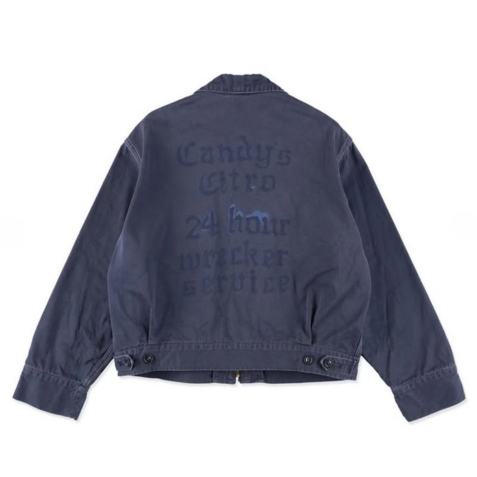 BOWWOW(oEE) / NAVAJO LINED WRECKER SERVICE JACKET AGED -AGED NAVY- #BW252-NWSJ(3)