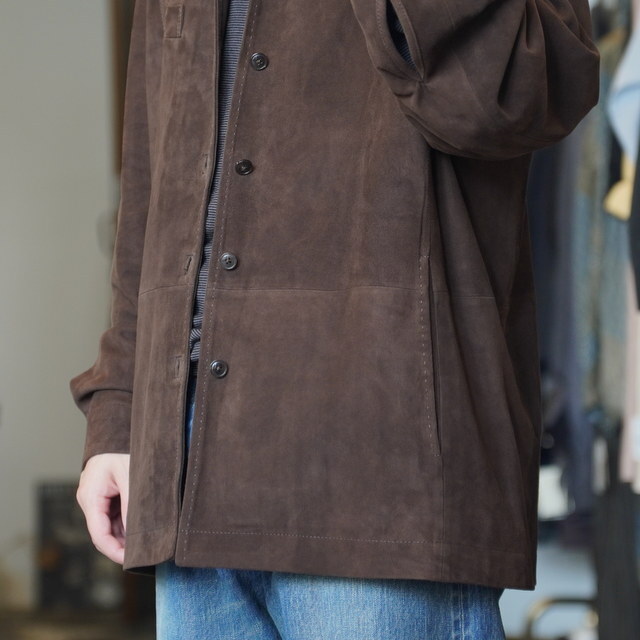 25AW】MAATEE&SONS(マーティーアンドサンズ)/ SUEDE SHIRTS JACKET