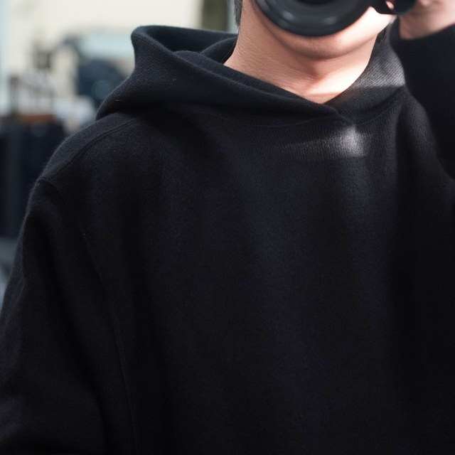 y25AWzHERILL(w)/ GCtwist Hooded  -BLACK,NATURAL- #25-080-HL-8110-30(3)