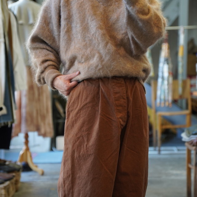 Gurank(ON)/ Railway pants -BLK,CML- #2554(3)