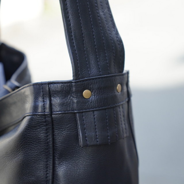 y25AWzCCU(V[V[[)/ NEWS PAPER BAG M -BLACK- #BG-27-C-COW(3)