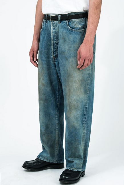 �y26SS�z A.PRESSE(�A �v���b�Z)/ No.37 Washed Wide Pants -INDIGO- #26SAP-04-21(3)