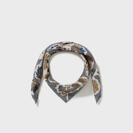 �y26SS�zAUBERGE(�I�[�x���W��)/ FICHU -CREAM,KHAKI- #AU26S39(3)