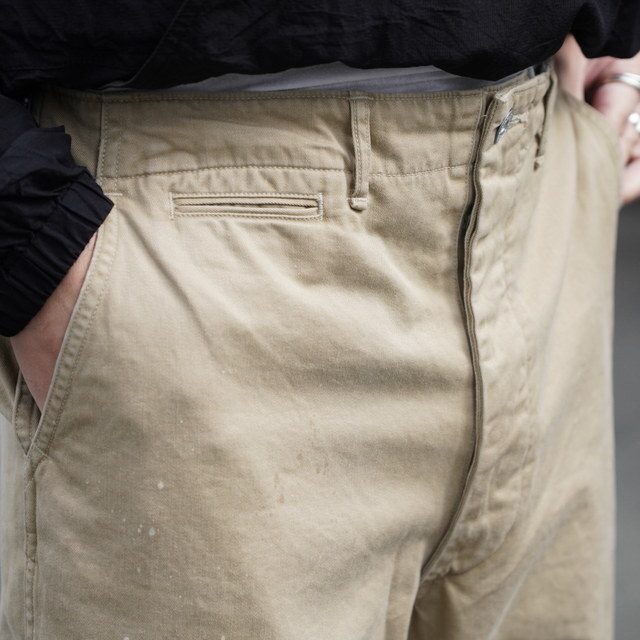 �y26SS�zBOWWOW(�o�E���E)/41 KHAKI TROUSERS AGED -KHAKI- #BW261-4KT(3)