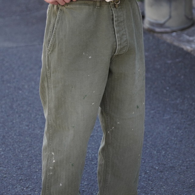 �y26SS�zHERILL(�w����)/ USMC HBTpants  -OLIVEDRAB- #26-030-HL-8190(3)