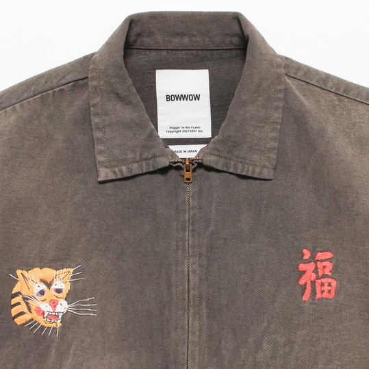 �y26SS�zBOWWOW(�o�E���E) / VIETNAM JACKET AGED -BLACK- #BW261-VJ(3)
