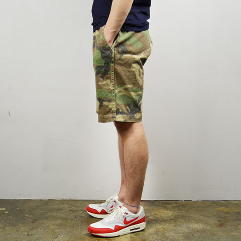 MASTER&Co.(}X^[AhR[) CHINO SHORTS with BELT -(01)CAMO- (4)