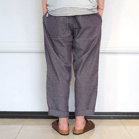 Yarmo([) NAVAL PANTS -CHAMBRAY-(4)