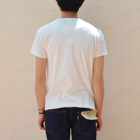 【40% off sale】WHITE LINE(ホワイトライン) WL × Kurry I Love You T-Shirt -white-(4)
