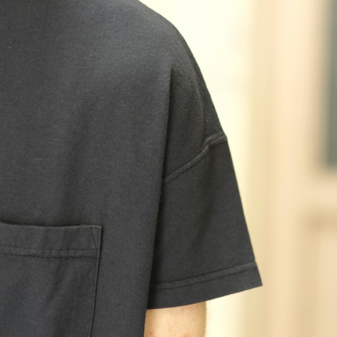Cal Cru(JN[) C/N S/S RELAXED FIT(MADE IN USA)  -BLACK-ySz(4)