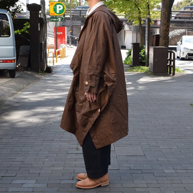 2019 SS】 toogood(トゥーグッド) / THE MESSENGER CAPE WAXED COTTON