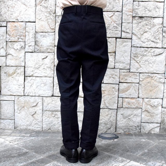 y30% off salezy2019 AW z MARKAWARE(}[JEFA)/CLASSIC FIT TROUSERS -NAVY- #A19C-06PT02C(4)