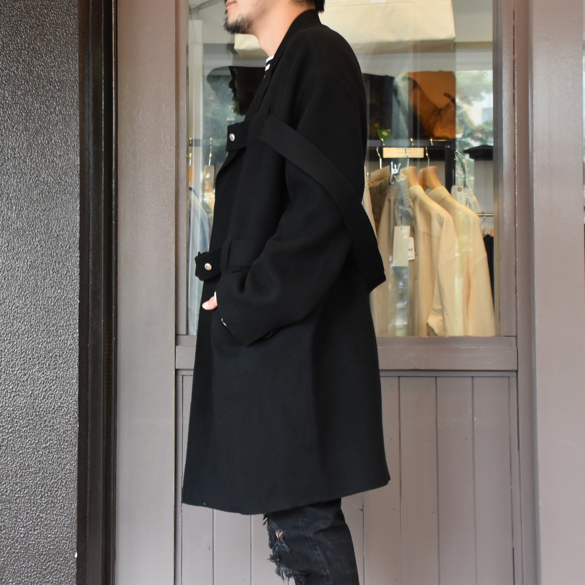 【40% off sale】TAKAHIRO MIYASHITA The SoloIst.(タカヒロミヤシタ ザ ソロイスト) notched lapel long coat # sj.0019bAW20(4)