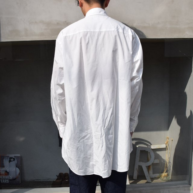 HERILL (ヘリル)/ Suvin Work Shirts -WHITE- #202829Q405／acoustics