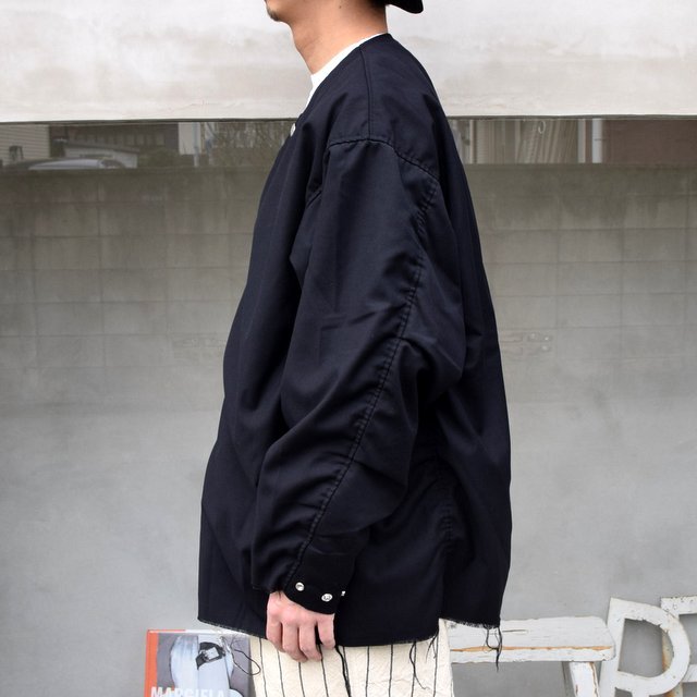 ISSUETHINGS(イシューシングス)/ NO COLLAR JACKET -2Color 