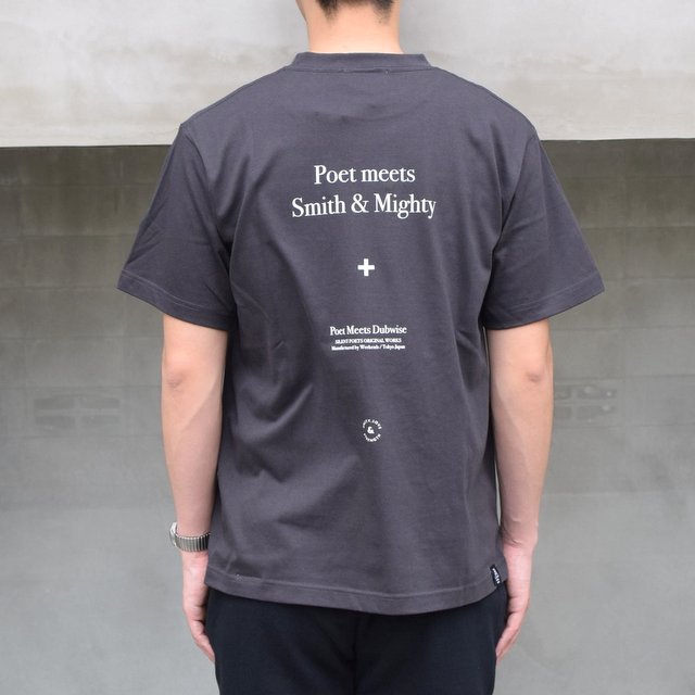 POET MEETS DUBWISE(ポートミーツダブワイズ) / Smith&Mighty T-Shirt -0206-SUMI(4)