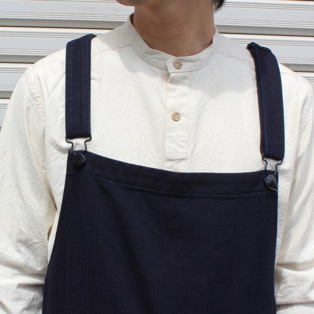 Ets.MATERIAUX(C[eB[GX}eI)/ DENIM OVERALLS -BLUE- #21030300260730(4)