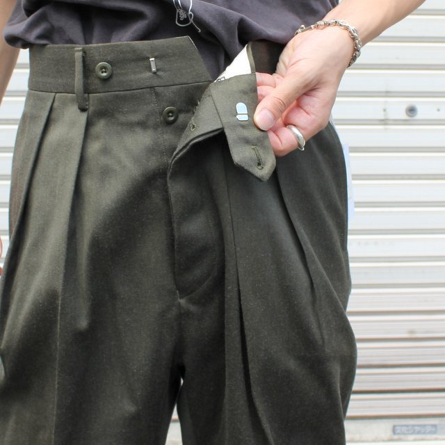 NEAT(ニート)/ Moon Sporting Heritage Twill Standard -OLIVE- #21