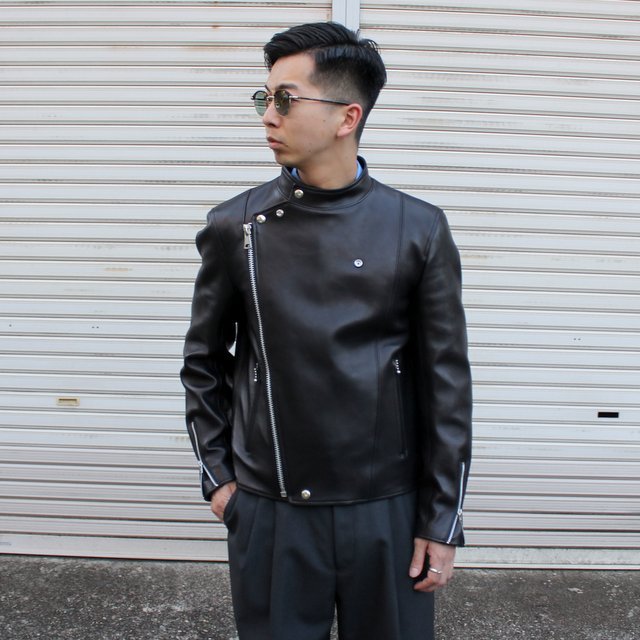 SCYE(サイ)/ Lamb Skin Leather Biker Jacket -BLACK- #1121-63006(4)