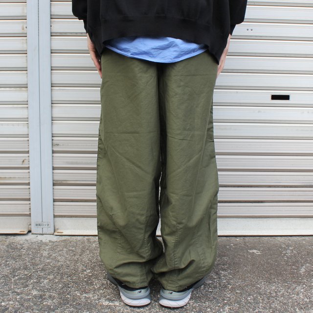 Graphpaper(グラフペーパー)/ COTTON LINEN MOLESKIN PARACHUTE PANTS