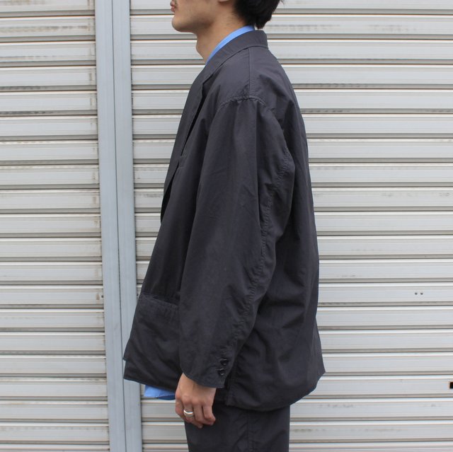 グラフペーパーGarment Dyed Poplin Jacket 2022SS-