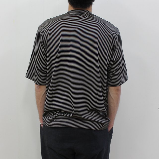 MAATEE&SONS(マーティーアンドサンズ)/ Washable SILK Pocket Tee ...