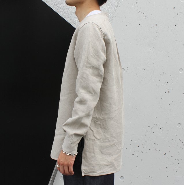 SUS-SOUS (シュス)/ SLEEPING SHIRTS -NATURAL- #07-SS01404